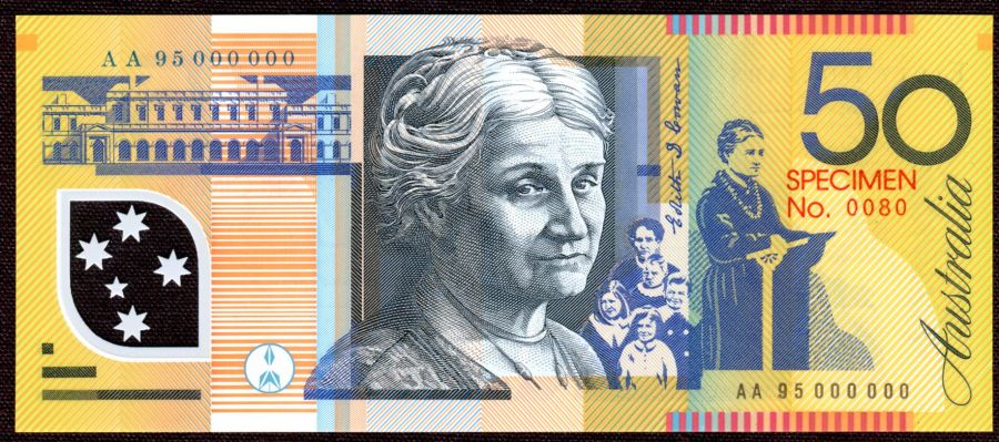 $50 Polymer Specimen