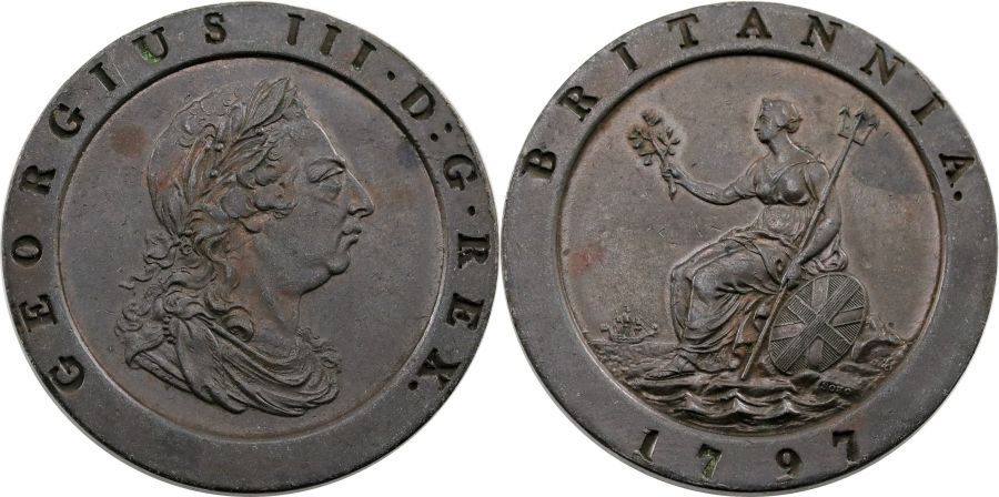 GB Cartwheel Twopence 1797