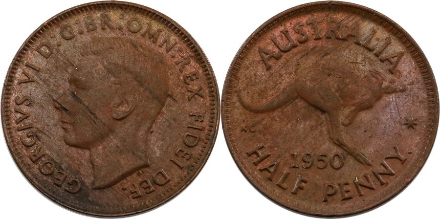 1950Y Halfpenny