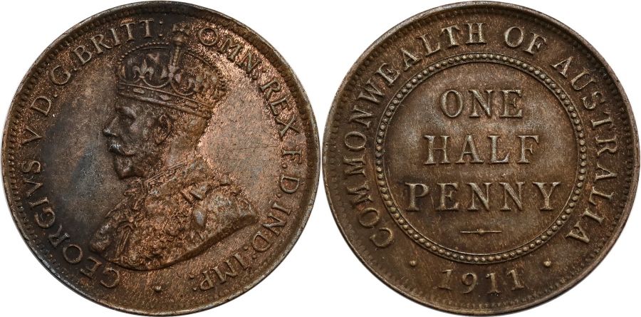 1911 Halfpenny