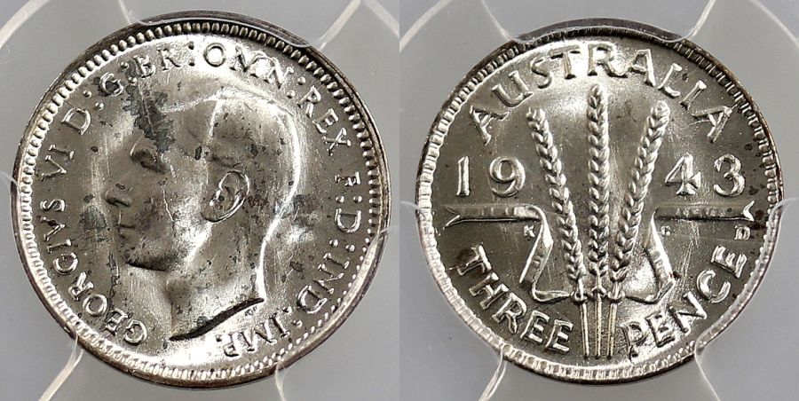 1943D 3d MS 66