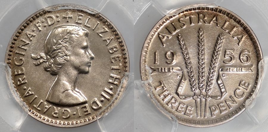 1956 Proof 3d PR 64