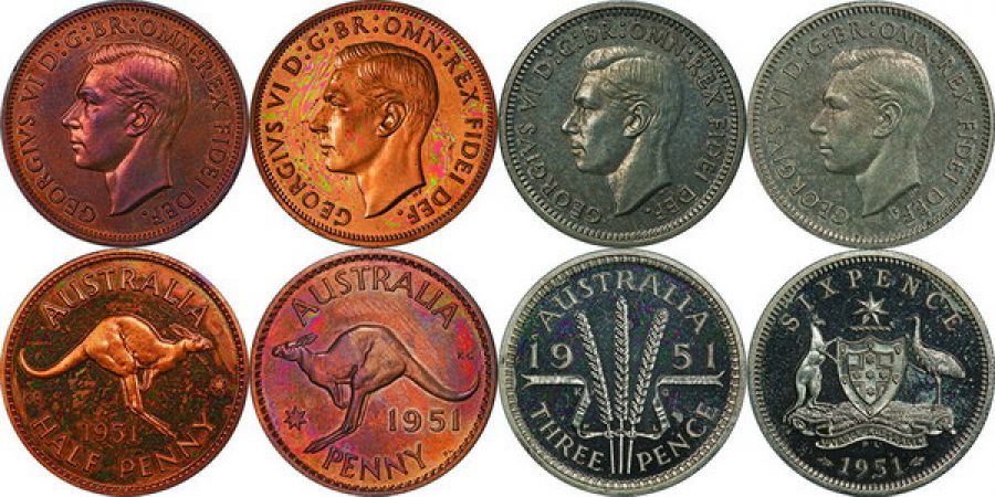 1951PL Proof Set of 4